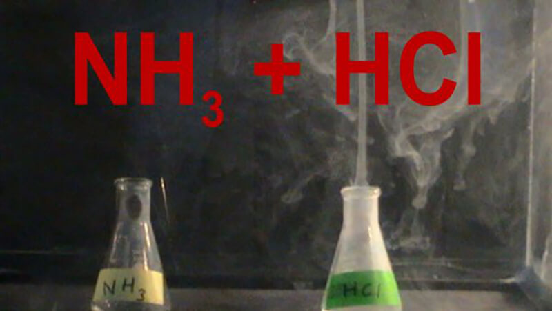NH3 tác dụng với axit HCl